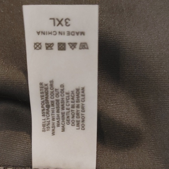 NWOT Amazon Tie Dye Tankini and Boy Shorts Adjustable Padded Crisscross Back 3XL - Picture 11 of 16